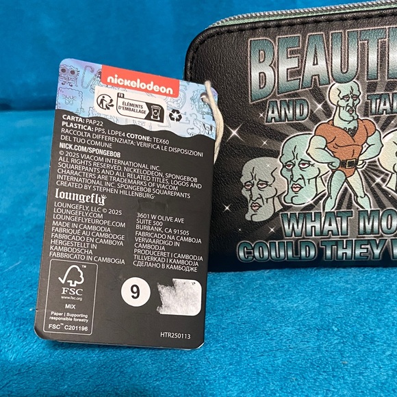 NWT - Loungefly SpongeBob Wallet - Handsome Squidward - Picture 2 of 6
